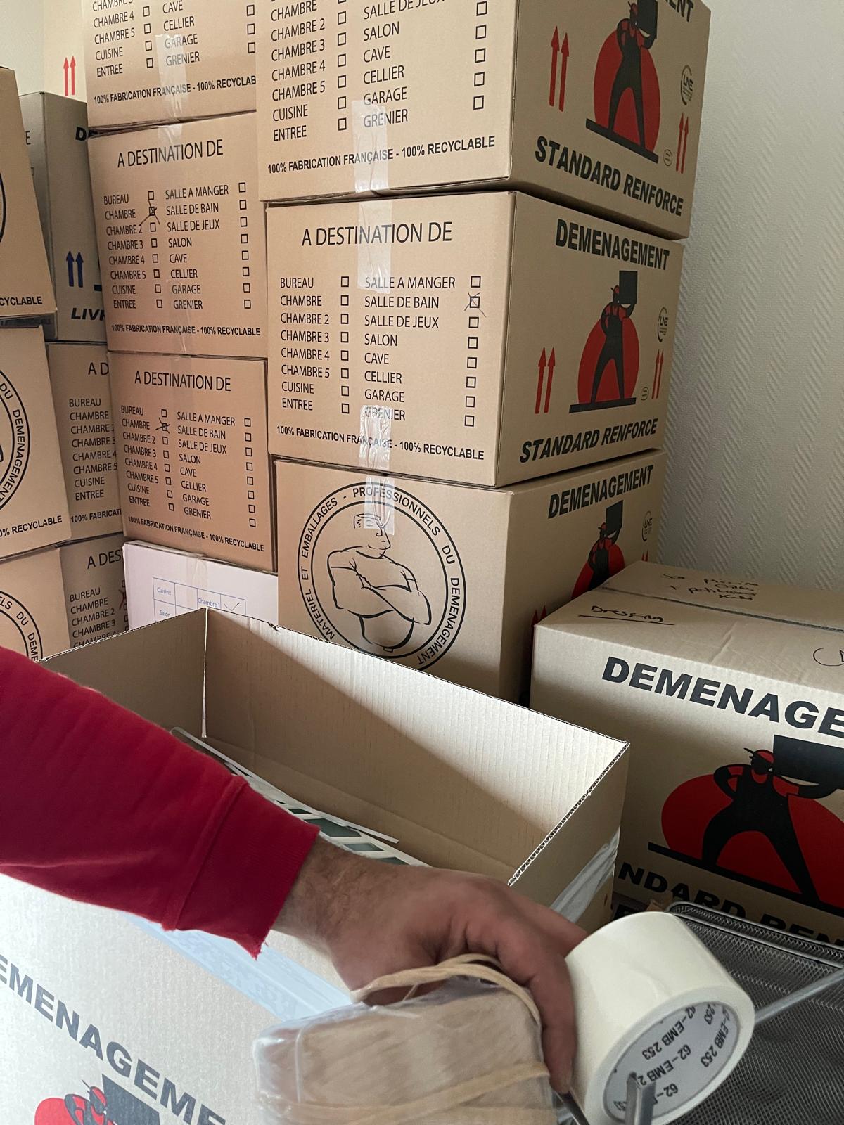 Équipe Proconcept prête pour un déménagement à Chevreuse (78)